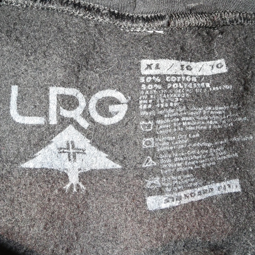 Lrg Mens Semi-VTG Rasta Safari Hoodie LIKE NEW~ - Picture 6 of 7